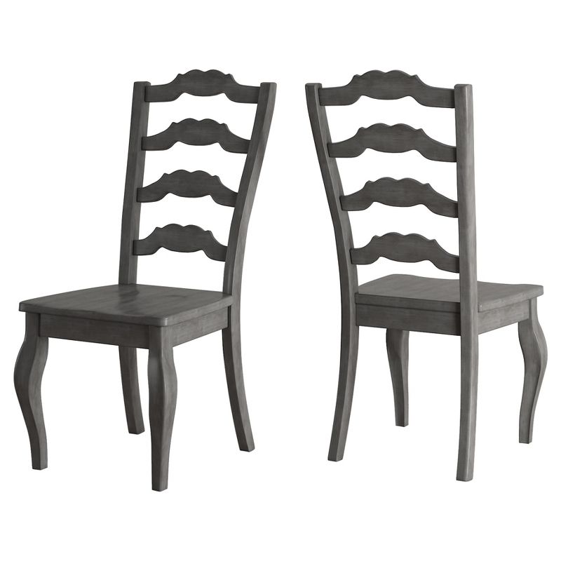 South Hill French Ladder Back Dining Chair 2 in Set - Inspire Q&#174;, 1 of 9