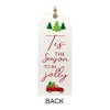 Christmas Seasonal Reversible Wall Tag Fall and Holiday Truck Designs – 23.5 Inch by Melrose - 3 of 3