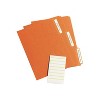 Avery Print or Write File Folder Labels 11/16 x 3 7/16 White/Yellow Bar 252/Pack 05209 - 4 of 4