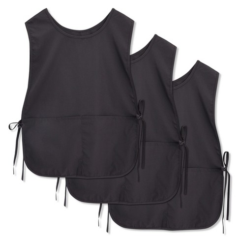 Okuna Outpost 3-Pack Cobbler Aprons with Pockets, Adjustable, Practical, Versatile and Durable Unisex Work, Black - image 1 of 4