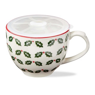 tag Tis The Season Soup Mug With Lid