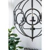 VYNXARIA 4 - Light Matte Black Ornate Metal Ceiling Lights, Hanging Chandelier with Adjustable Chain for Home Spaces - 4 of 4