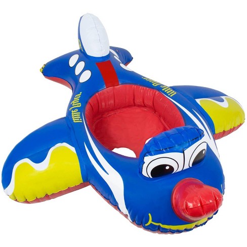 Poolmaster Baby Swimming Pool Float Airplane Rider : Target