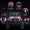 24V 2-Seater Kids Ride-On Car Truck with Remote Control – Electric Vehicle Featuring 19" Extra Wide Seat, Spring Suspension - 2 of 4