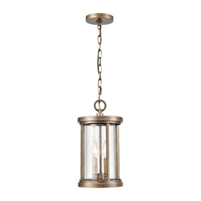 Elk Home Brison 2 - Light Pendant in  Vintage Brass