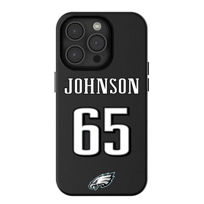 Keyscaper NFL Philadelphia Eagles Players Game Tactic MagSafe Compatible Cell Phone Case for Apple iPhone