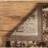 HomeStock Platinum Isphahan Brown & Black 8' X 11', Power Loomed, Transitional - 4 of 4