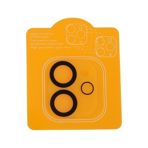 Unique Bargains Cell Phone Camera Cover 5H Glossy Camera Protector Glass Translucent & Black 1 Pc - 1 of 4