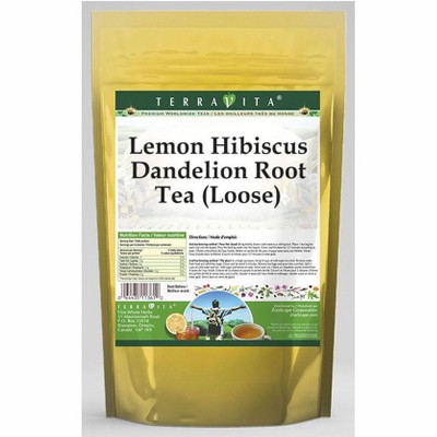 TerraVita Lemon Hibiscus Dandelion Root Tea (Loose) (4 oz, ZIN: 568220, 2-Pack)
