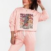 Simply Sage Market S.W.Smiley Teacher Stacked Lightning Lightweight Garment Dyed Sweatshirt - 2 of 4