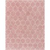 Unique Loom Trellis Shag Ruby Trellis Indoor Woven Area Rug - 2 of 4
