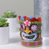 Northlight Floral Tiki Mask Tea Light Candle Holder - 4.5" - Multicolor - 3 of 3