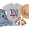 The Juniper Shop USA Floral Coquette Youth Short Sleeve Tee - 3 of 4