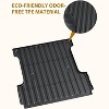 Acekool Truck Bed Mat for Crew Cab 5’ Bed 2015-2022, Black TPE, All Weather, Non-Slip, Easy Clean - 2 of 4