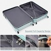 3 Piece Lightweight Hardside Luggage Set with TSA Lock and 360 Spinner Wheels for Travel 20" 24" 28" Inch - Cuddlewood - 2 of 4
