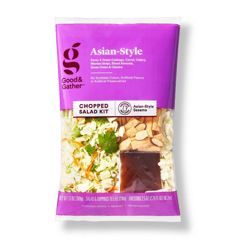 Asian Style Chopped Salad Kit - 13oz - Good &#38; Gather&#8482;, 1 of 8