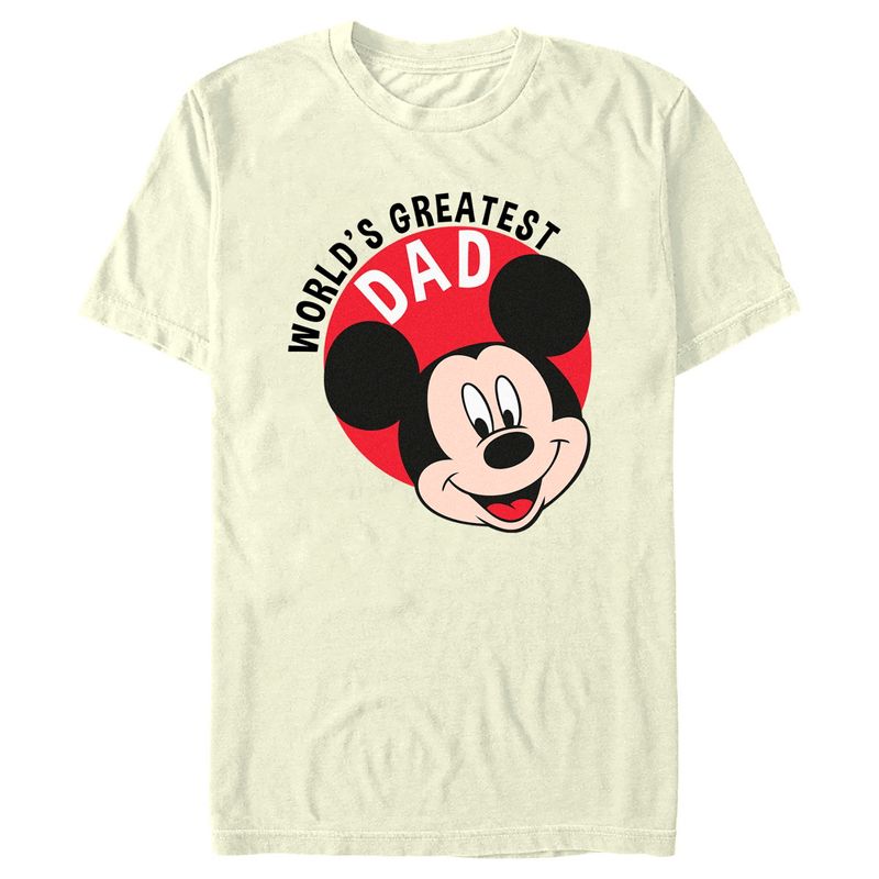 Men's Mickey & Friends World's Greatest Dad T-Shirt, 1 of 5