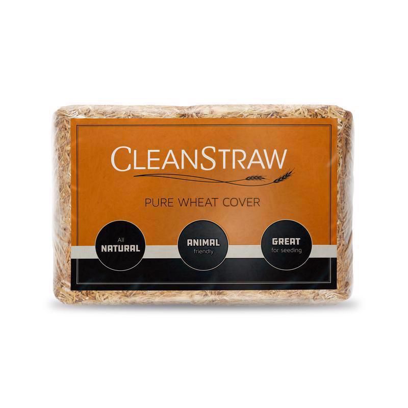 CleanStraw Natural Mulch 2.3 cu ft, 1 of 2
