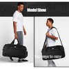 55L Large Durable Gym Duffle Bag for Men, Travel, Workout, Fitness, and Sport with Ventilated Compartments - 3 of 4