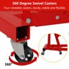 2-Ton Folding Engine Crane - Heavy Duty Steel Hoist, Foldable Stand with 6 Casters, for Garage Workshop Auto Repair - 4 of 4