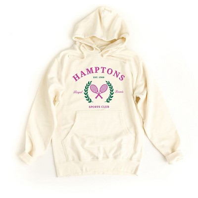 Simply Sage Market Women's Graphic Hoodie Hamptons Sports Club Tennis