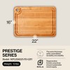 John Boos Block Prestige Edge Grain Maple Wood Reversible Cutting Board with Fluid Channel - 2 of 4