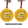 University of Tennessee at Chattanooga Secondary Logo Aluminum Holiday Christmas Tree Ornament - 2 of 4