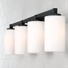Capital Lighting Ravenwood 4 - Light Vanity in  Black Iron - 3 of 4