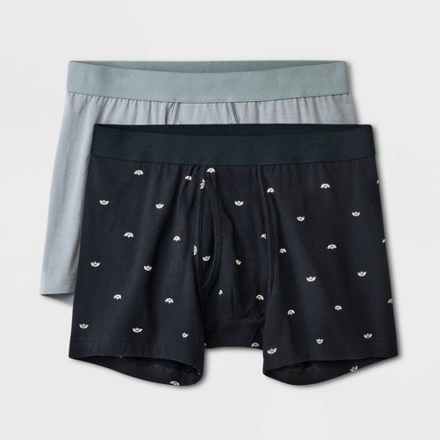 Hanes Men's Knit Boxer Shorts 5pk - Black/gray : Target