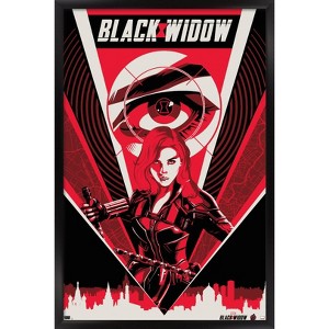 Trends International Marvel Cinematic Universe - Black Widow - Eye Framed Wall Poster Prints - 1 of 4