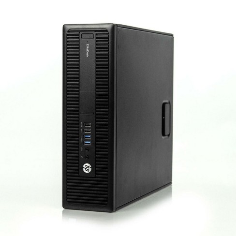 HP EliteDesk 800G2 Desktop Computer | Quad Core Intel i5 (3.2) | 8GB DDR4 RAM | 250GB SSD Solid State | Win 10 Pro | Manufacturer Refurbished - image 1 of 4