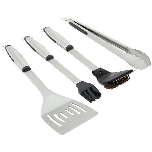 Grill Mark Stainless Steel Black silver Grill Tool Set 4 Pc Target