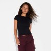 Women's Short Sleeve Crewneck ButterBliss T-Shirt - Wild Fable™ - 2 of 4