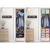 TOBILI Fabric Storage Cubes-Sturdy Collapsible Bins With Handle - 6 Foldable Baskets for Organizing Clothes, Toys - 4 of 4