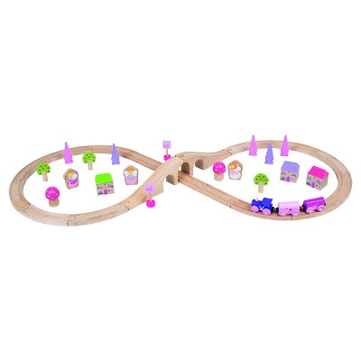 bigjigs figure of eight train set