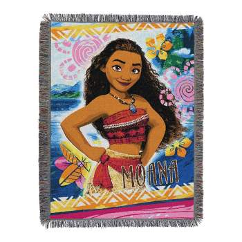 Disney Moana 'Moana Island Girl' Tapestry Blanket