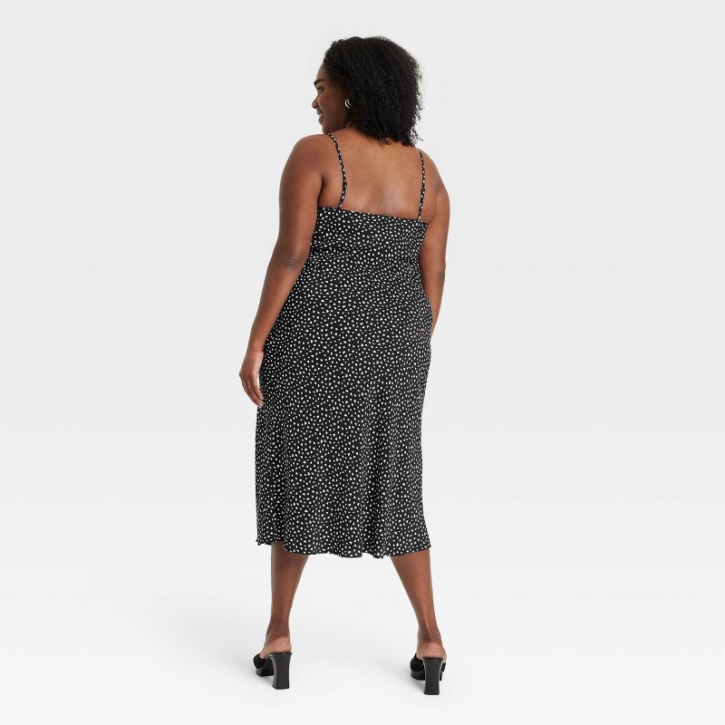 Women's Crepe Midi Slip Dress - A New Day™, 3 of 12