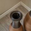 Infurnic Decorative Vases Set of 3 Designer Vases Artificial Rattan Vases for Living Room, Entryway, or Hallway, Multicolored, 22.83"*9.84"*29.72" - 4 of 4