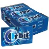 Orbit Peppermint Sugar Free Chewing Gum, 12 Packs Of 14-Pieces (168 Total Pieces) - 2 of 4