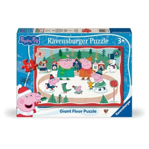 Ravensburger Peppa Pig Christmas Giant Floor Jigsaw Puzzle - 24pc - 1 of 3