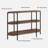 Jojoka console Table, 3 Tier Small Entryway Table, Behind Couch Table, Farmhouse Hallway Table for Entryway, Foyer, Living Room, Hallway - 4 of 4