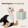 Bearington Ollie The Ostrich: Hand-Sewn 9" Tall Stuffed Ostrich with Ultra-Soft Feathers, Realistic Details and Premium Fill - 4 of 4