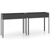 Garden Planters 2 pcs Anthracite Galvanized Steel vidaXL - 2 of 4