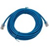 Monoprice Cat5e Ethernet Patch Cable - 15 Feet - Blue | Network Internet Cord - RJ45, Stranded, 350Mhz, UTP, Pure Bare Copper Wire, 24AWG - Zeroboot - 2 of 4