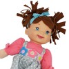 Goldberger doll Baby's First Little Talker Brunette with Coral Dress - 4 of 4