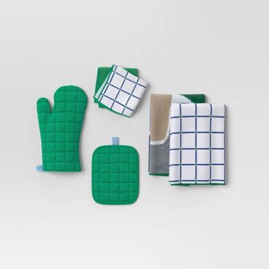 6pc Kitchen Textile Set - Room Essentials™ - 1 of 4
