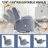 GlasFlength Massage Chairs Full Body Chair Human Touch Massage Chairs Real Home Massage Chair for Living Room, Blue, 33.86"*37"*41.73" - 4 of 4