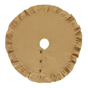 Park Designs Jute Burlap Tree Skirt 24" - 1 of 3