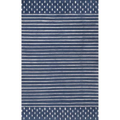 Nuloom Mandia Striped Wool Area Rug