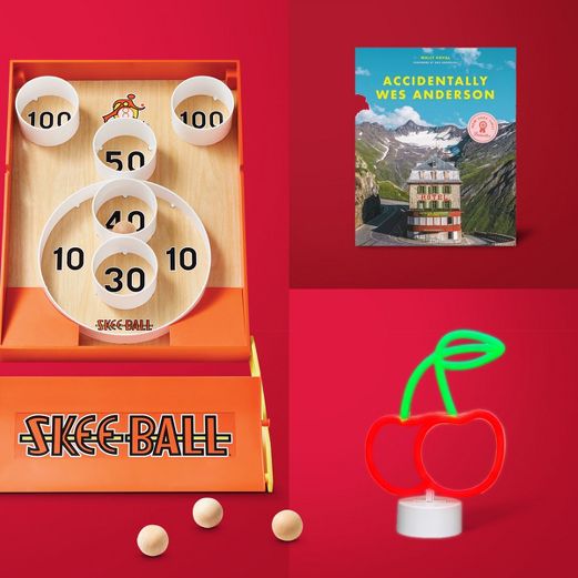 Skeeball, Cherry neon kit and a book